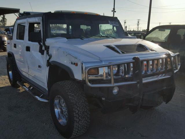 5GRGN22U15H101552 - 2005 HUMMER H2 SUT WHITE photo 1