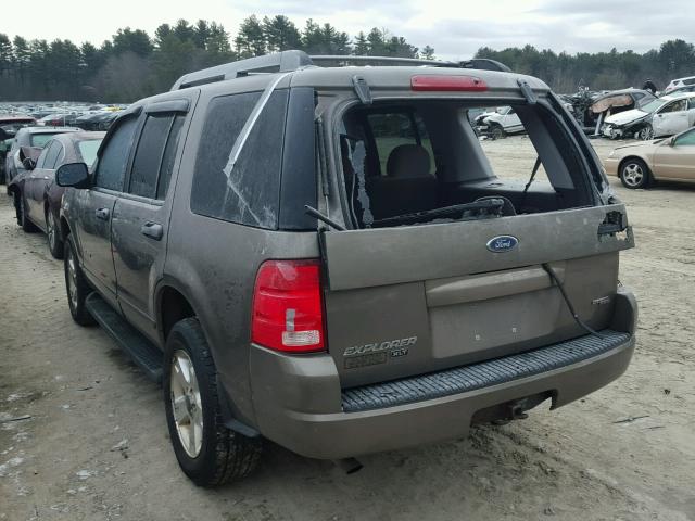 1FMZU73E95UB52768 - 2005 FORD EXPLORER X TAN photo 3