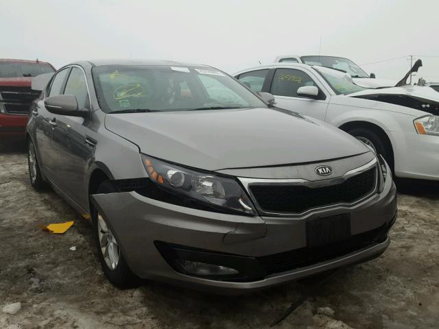 5XXGM4A73CG052571 - 2012 KIA OPTIMA LX SILVER photo 1