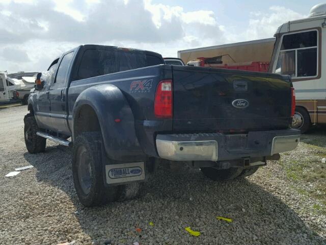 1FT8W3DT4CEC18084 - 2012 FORD F350 SUPER BLACK photo 3