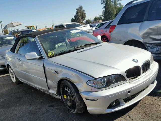 WBABW33456PX84440 - 2006 BMW 325 CI SILVER photo 1