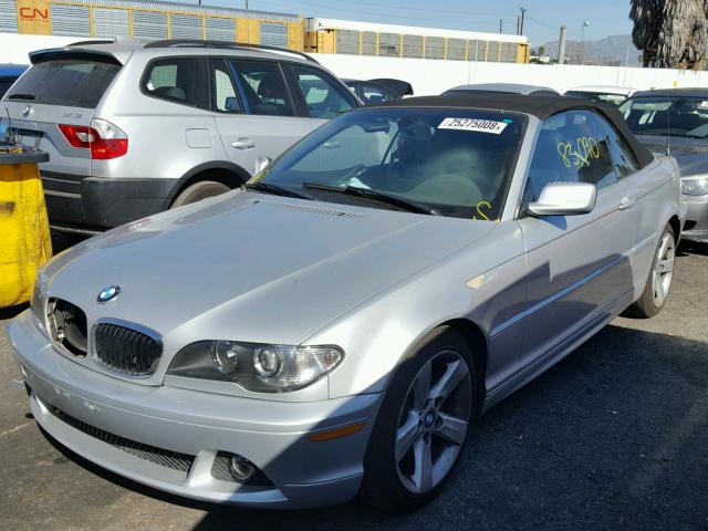 WBABW33456PX84440 - 2006 BMW 325 CI SILVER photo 2