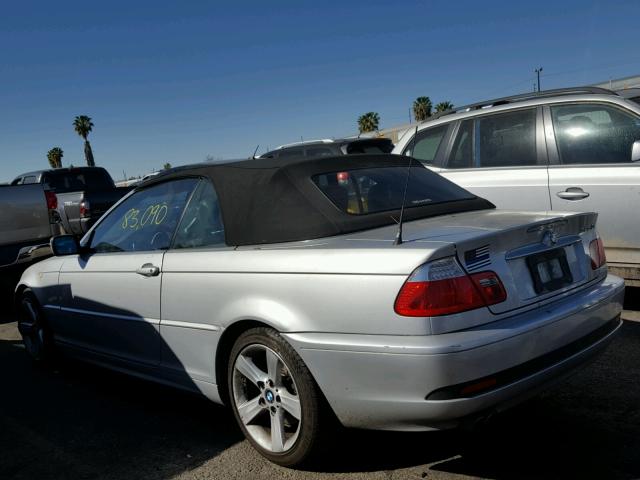 WBABW33456PX84440 - 2006 BMW 325 CI SILVER photo 3