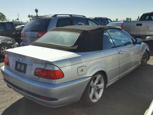 WBABW33456PX84440 - 2006 BMW 325 CI SILVER photo 4