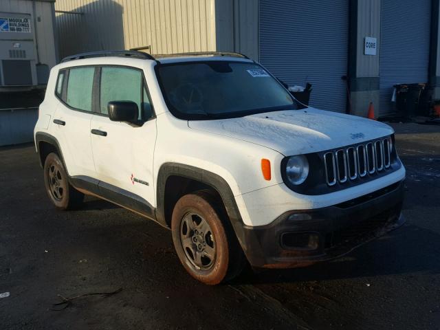 ZACCJBAT0FPC43809 - 2015 JEEP RENEGADE S WHITE photo 1