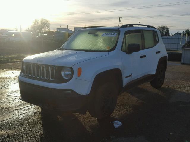 ZACCJBAT0FPC43809 - 2015 JEEP RENEGADE S 白色 照片 2