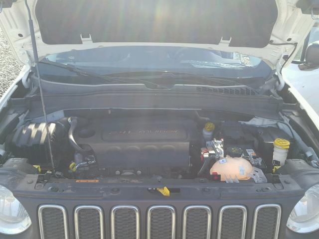 ZACCJBAT0FPC43809 - 2015 JEEP RENEGADE S 白色 照片 7