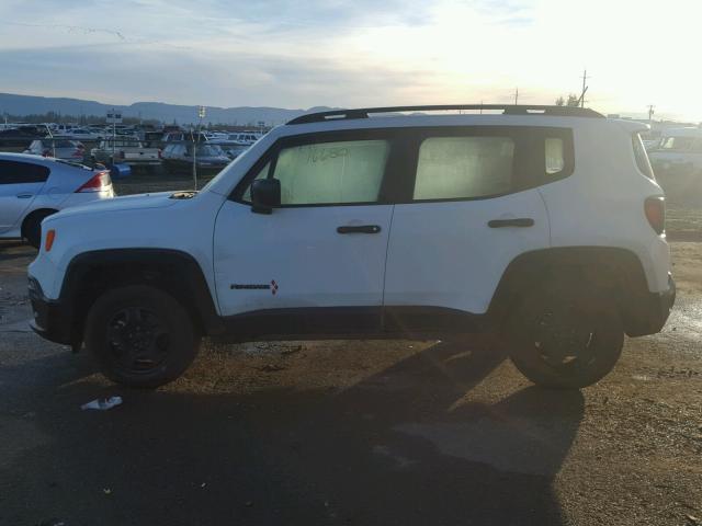 ZACCJBAT0FPC43809 - 2015 JEEP RENEGADE S WHITE photo 9