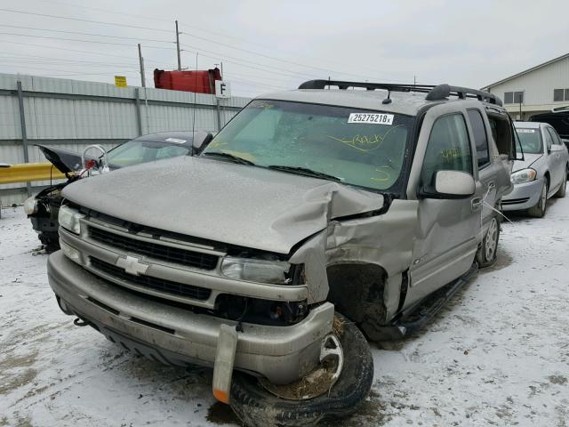 3GNFK16Z73G270530 - 2003 CHEVROLET SUBURBAN K TAN photo 2