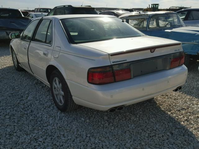 1G6KS54Y82U303848 - 2002 CADILLAC SEVILLE SL WHITE photo 3