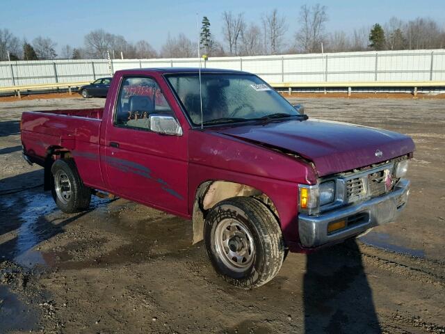 1N6SD11S2SC454834 - 1995 NISSAN TRUCK E/XE PURPLE photo 1