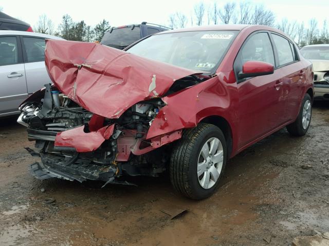 3N1AB6AP9BL640228 - 2011 NISSAN SENTRA 2.0 RED photo 2