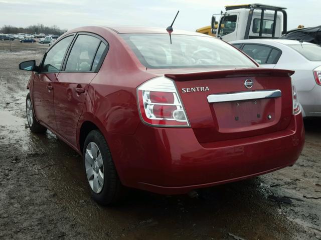 3N1AB6AP9BL640228 - 2011 NISSAN SENTRA 2.0 RED photo 3