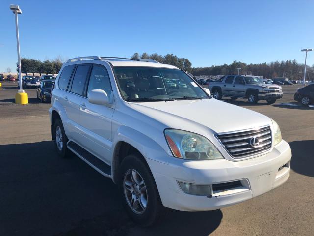 JTJBT20X050091574 - 2005 LEXUS GX 470 WHITE photo 1