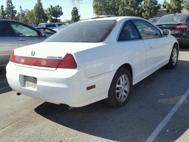 1HGCG22512A026828 - 2002 HONDA ACCORD EX WHITE photo 4