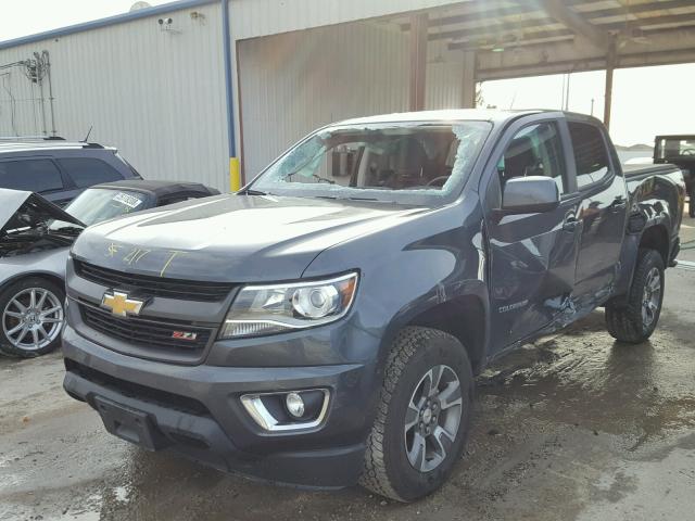 1GCGTDEN6H1161315 - 2017 CHEVROLET COLORADO Z CHARCOAL photo 2