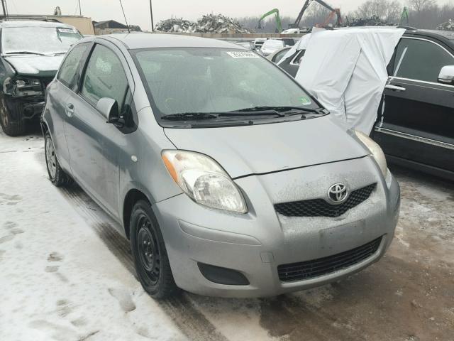 JTDJT4K36A5284992 - 2010 TOYOTA YARIS GRAY photo 1