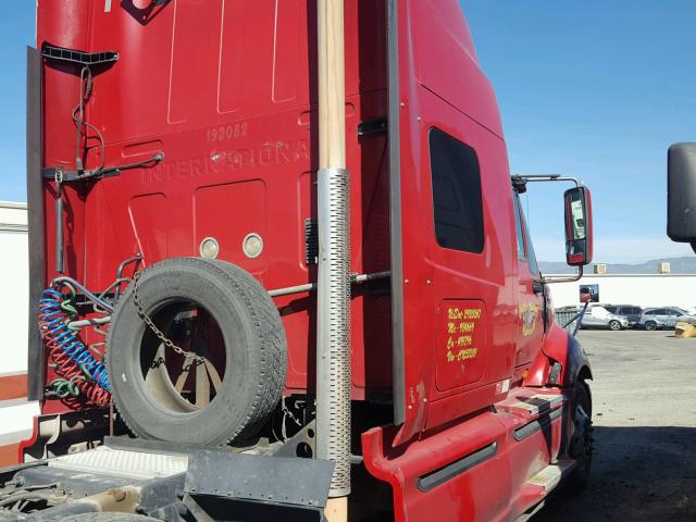 3HSDJSJR9CN582111 - 2012 INTERNATIONAL PROSTAR أحمر صورة 4