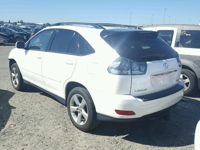 JTJHA31U150080481 - 2005 LEXUS RX 330 WHITE photo 3