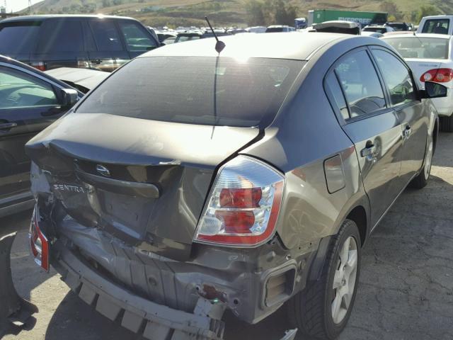 3N1AB61E88L681554 - 2008 NISSAN SENTRA 2.0 GRAY photo 4