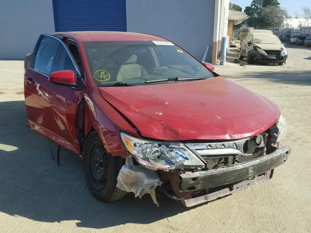 4T1BF1FK7CU573735 - 2012 TOYOTA CAMRY BASE RED photo 1