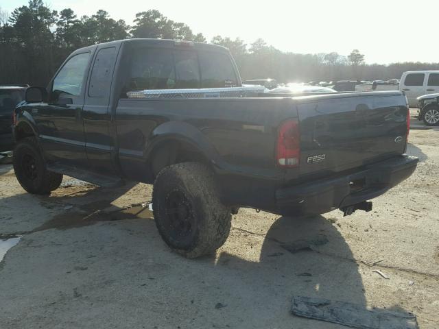 1FTNX20L8YEB65137 - 2000 FORD F250 SUPER BLACK photo 3