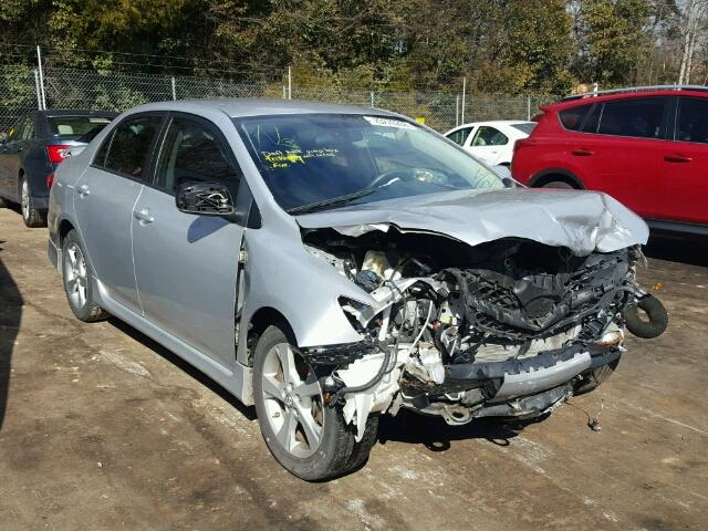 5YFBU4EE2CP031981 - 2012 TOYOTA COROLLA BA SILVER photo 1