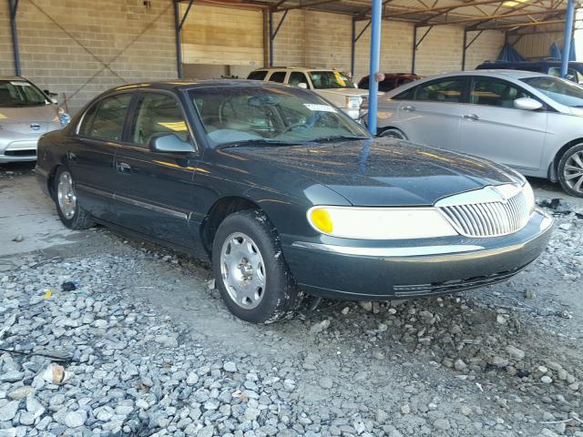 1LNFM97V2WY686293 - 1998 LINCOLN CONTINENTA GREEN photo 1