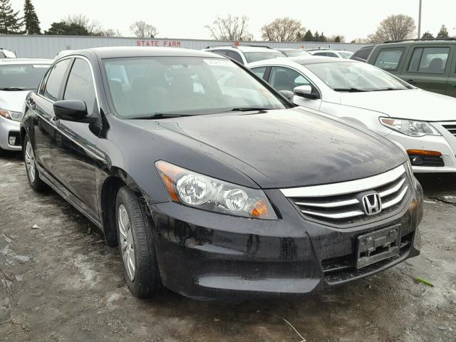 1HGCP2F39CA172629 - 2012 HONDA ACCORD LX BLACK photo 1