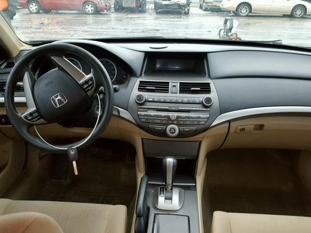 1HGCP2F39CA172629 - 2012 HONDA ACCORD LX BLACK photo 9