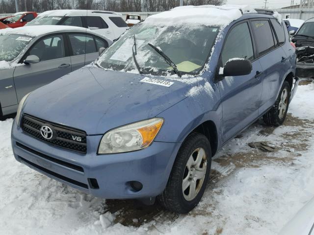 JTMBK33V886030416 - 2008 TOYOTA RAV4 BLUE photo 2