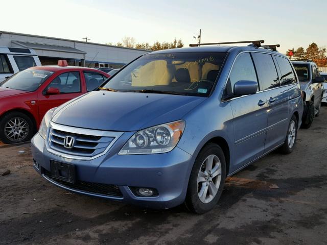 5FNRL38988B104929 - 2008 HONDA ODYSSEY TO BLUE photo 2