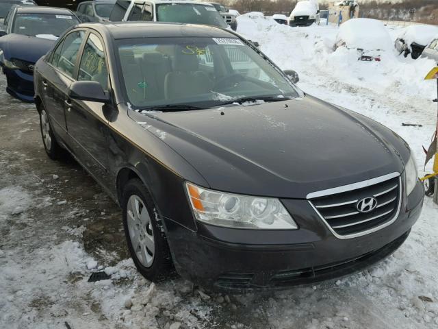 5NPET46C99H469822 - 2009 HYUNDAI SONATA GLS BROWN photo 1