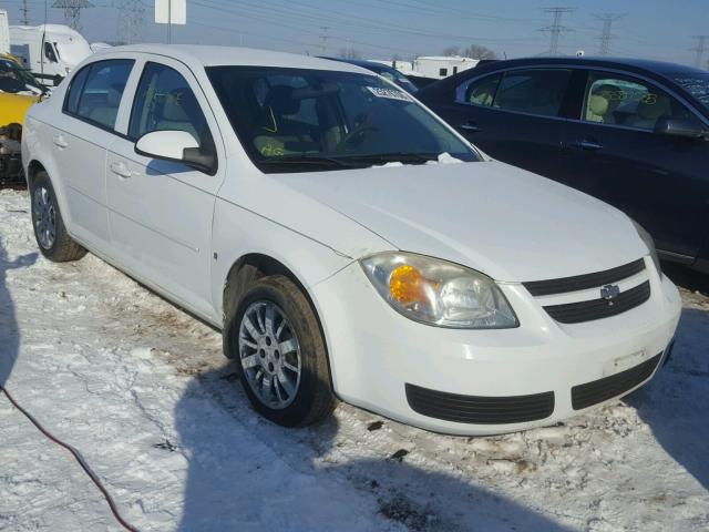 1G1AL55F177109437 - 2007 CHEVROLET COBALT LT WHITE photo 1