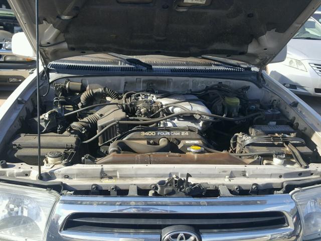 JT3GN86RXY0144708 - 2000 TOYOTA 4RUNNER SR TAN photo 7