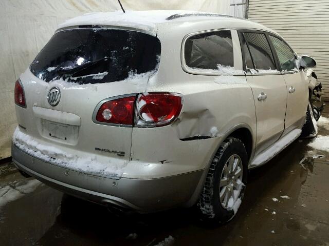 5GAKVDED6CJ244202 - 2012 BUICK ENCLAVE WHITE photo 4