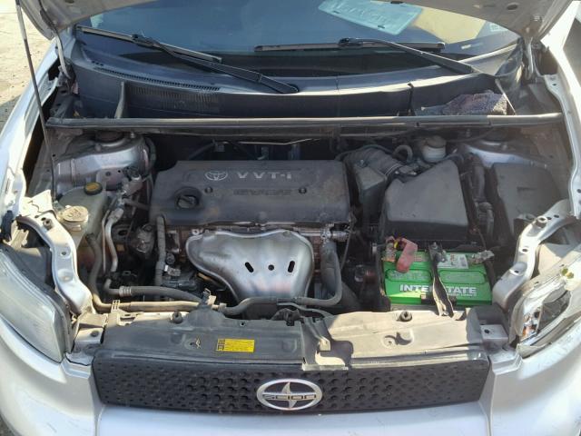 JTLZE4FE0A1098899 - 2010 TOYOTA SCION XB 银色 照片 7