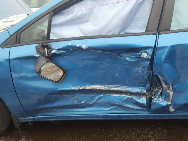 4S3GTAA63H3716111 - 2017 SUBARU IMPREZA BLUE photo 9