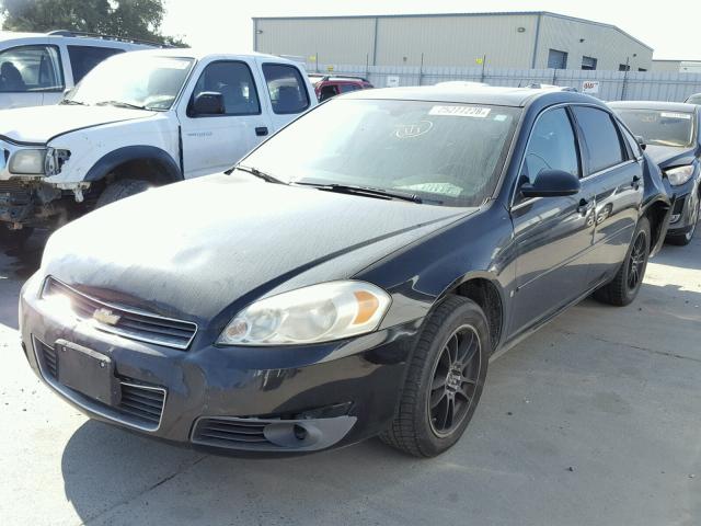 2G1WU581869251588 - 2006 CHEVROLET IMPALA LTZ BLACK photo 2