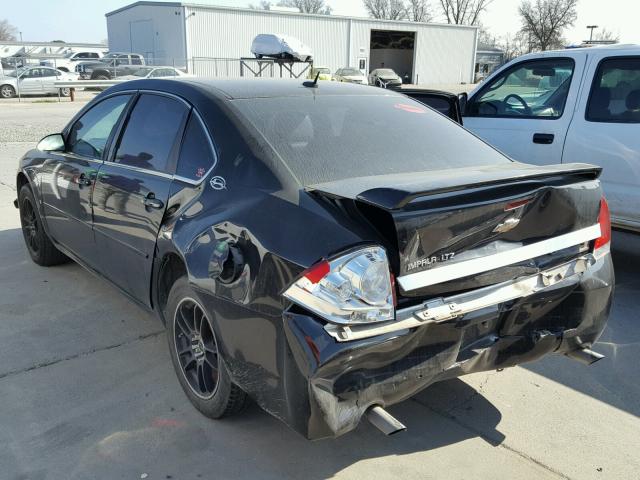 2G1WU581869251588 - 2006 CHEVROLET IMPALA LTZ BLACK photo 3