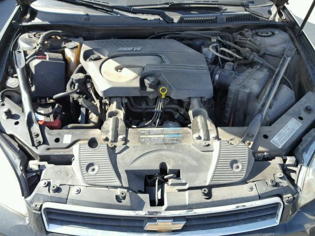 2G1WU581869251588 - 2006 CHEVROLET IMPALA LTZ BLACK photo 7