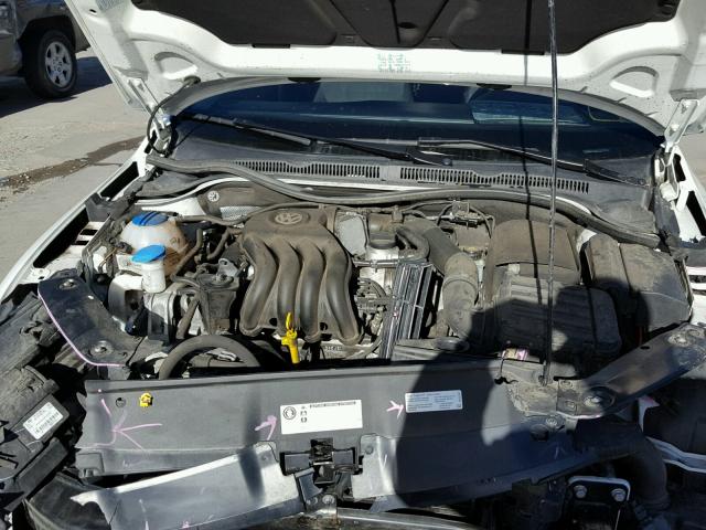 3VW2K7AJ0EM226009 - 2014 VOLKSWAGEN JETTA BASE თეთრი ფოტო 7