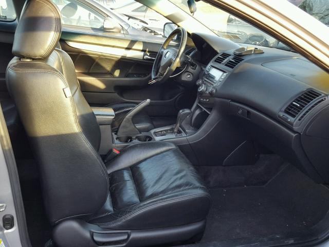 1HGCM72643A016861 - 2003 HONDA ACCORD EX SILVER photo 5