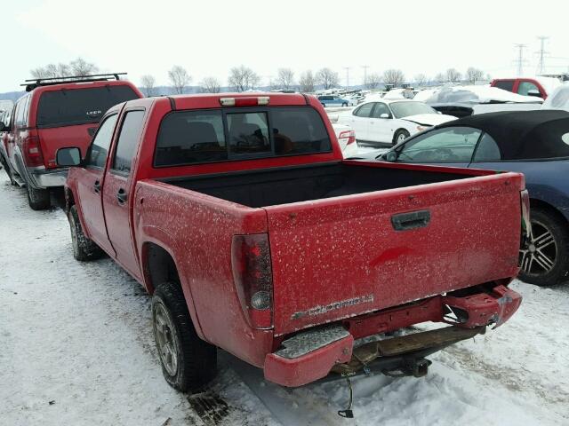 1GCDT136658177031 - 2005 CHEVROLET COLORADO RED photo 3