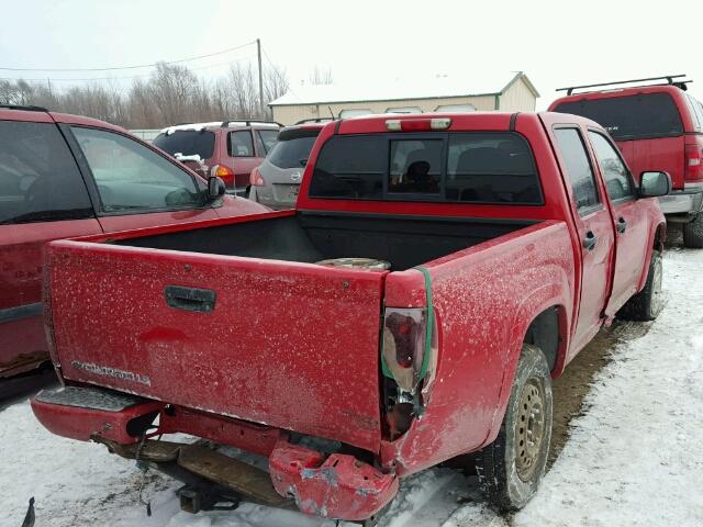 1GCDT136658177031 - 2005 CHEVROLET COLORADO RED photo 4