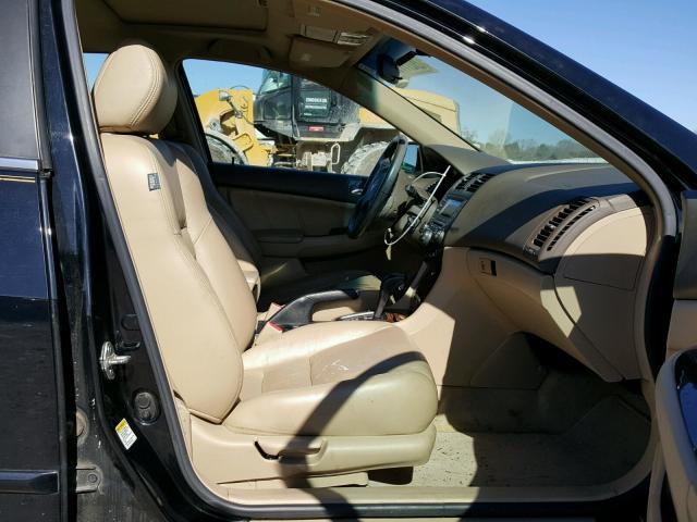 1HGCM56886A126252 - 2006 HONDA ACCORD EX BLACK photo 5