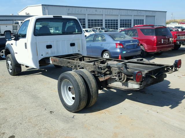 1FDXF46P87EA92329 - 2007 FORD F450 SUPER WHITE photo 3