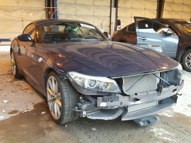 WBALM7C54CE385097 - 2012 BMW Z4 SDRIVE3 BLUE photo 1