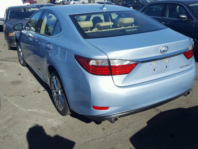 JTHBK1GG7D2047014 - 2013 LEXUS ES 350 BLUE photo 3