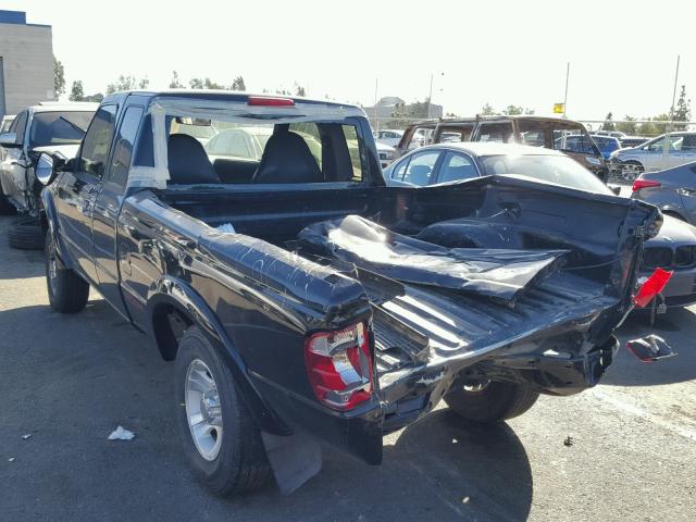 1FTYR14E13PB39148 - 2003 FORD RANGER SUP BLACK photo 3